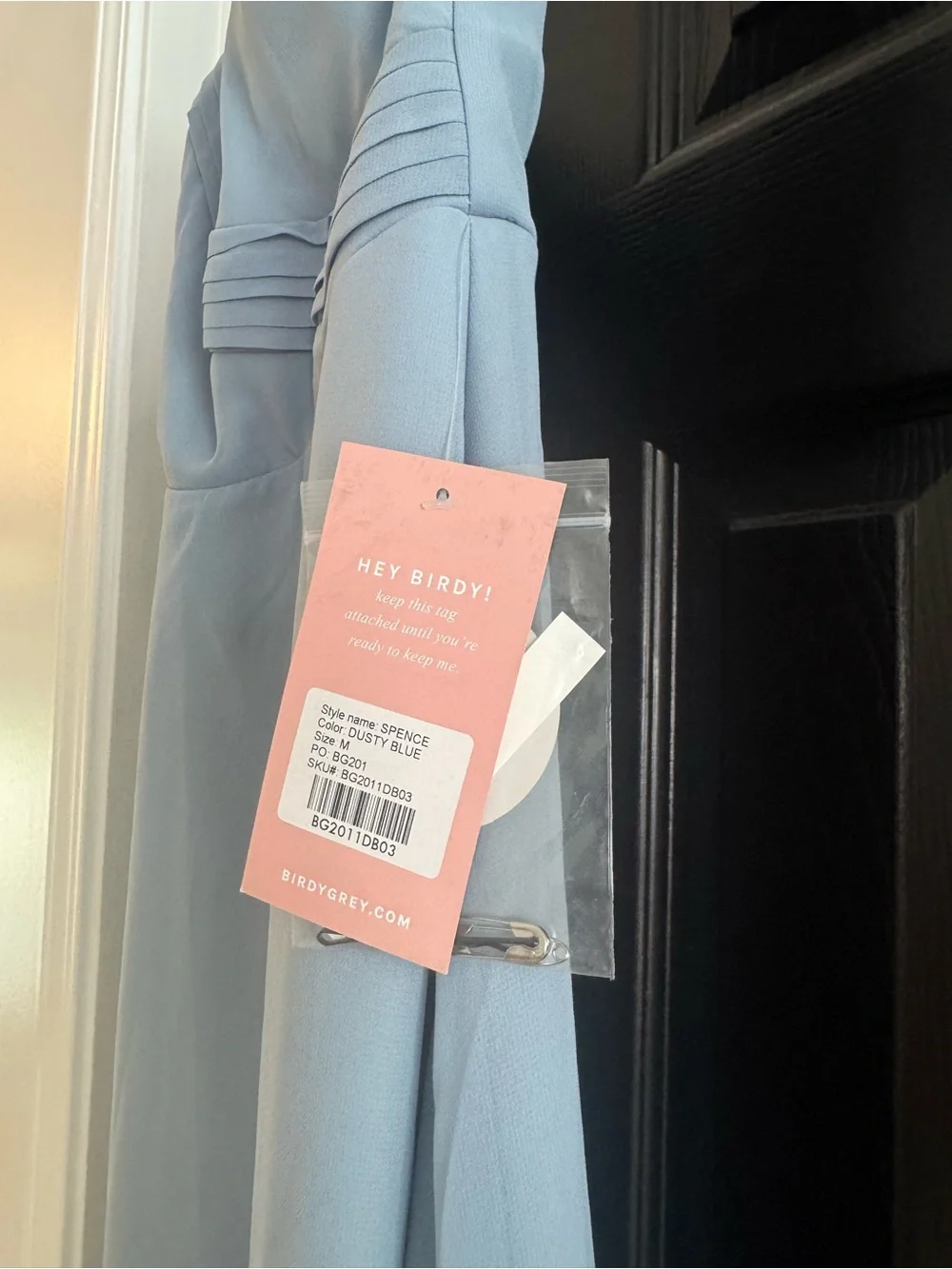 Birdy Grey Dusty Blue Spence Bridesmaid Dress